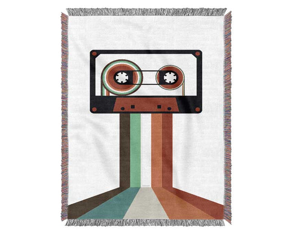 Retro Tape 1 Woven Blanket