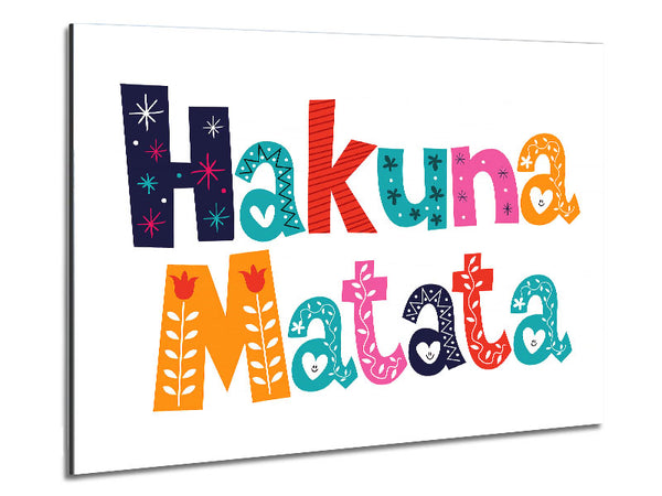 Hakuna Matata Metal Print