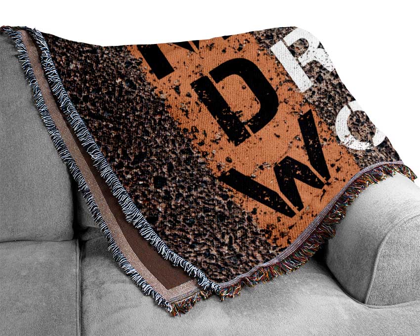 Teamwork Makes Dream Work Woven Blanket