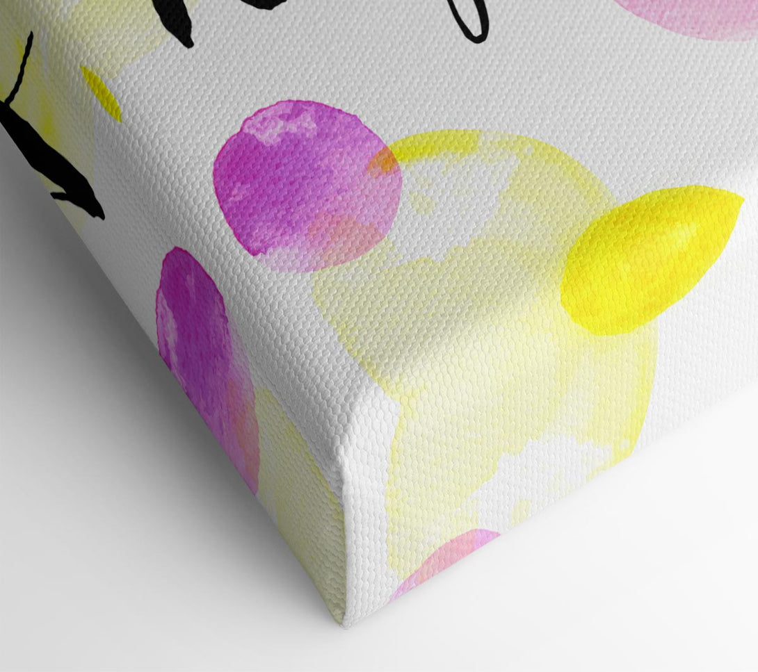  A Canvas Print of Be Happy 2 Canvas Wall Art