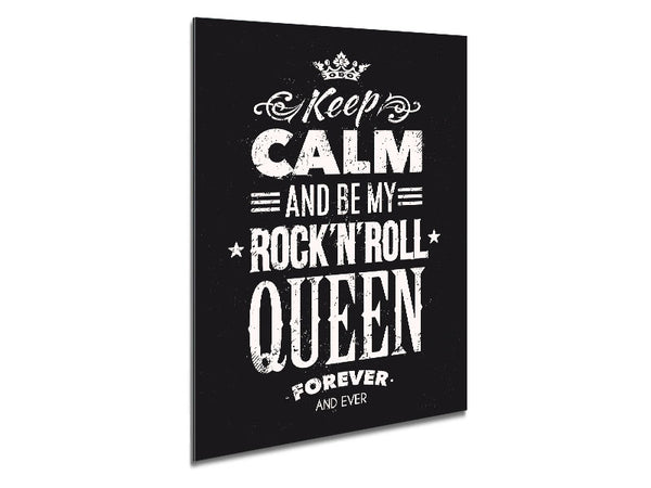 Rock And Roll Queen Metal Print