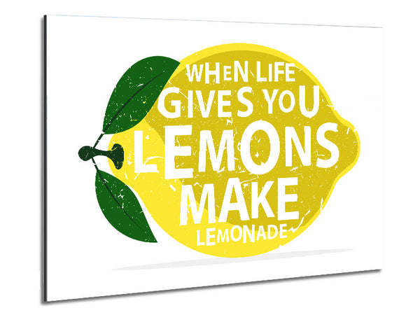 When Life Gives You Lemons 3 Metal Print