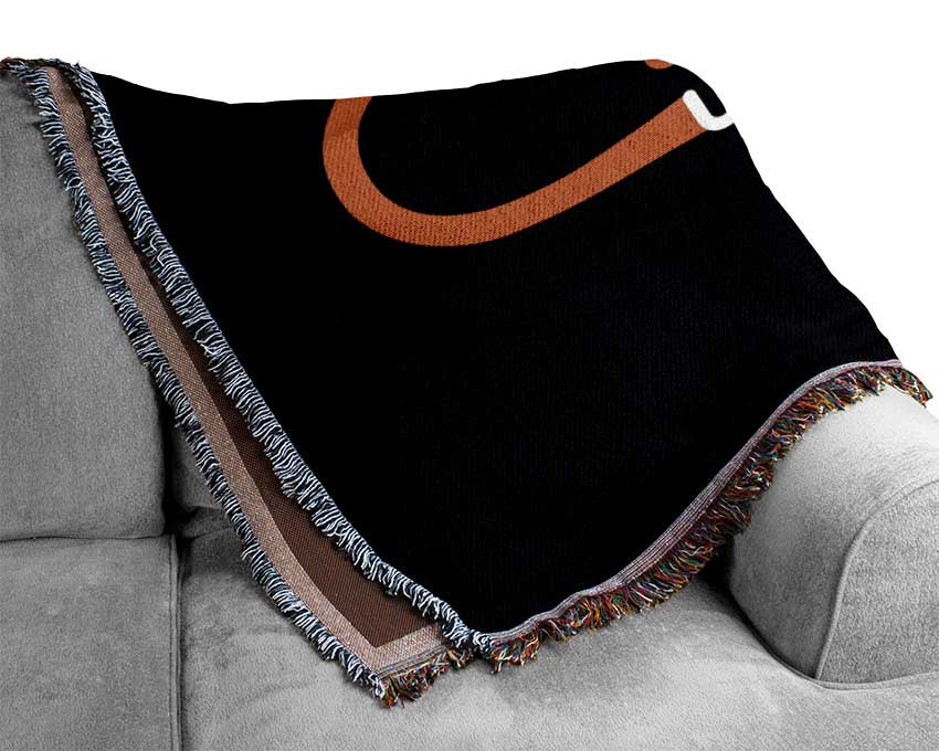 Elegance Is Not Standing Out But Woven Blanket