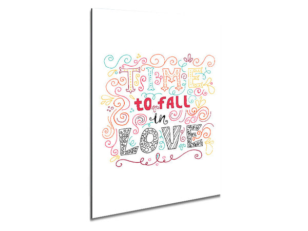 Time To Fall In Love Metal Print