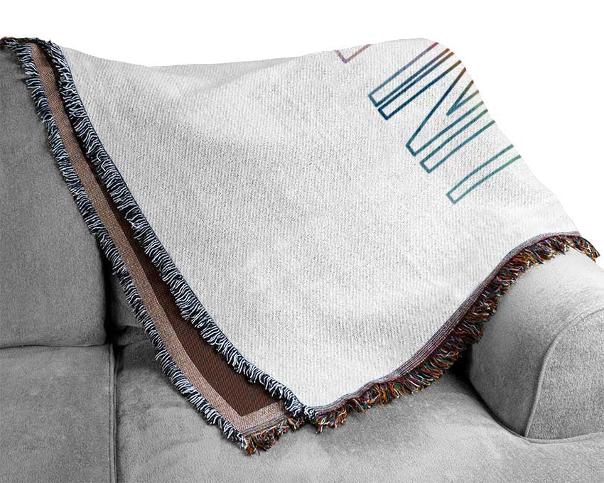 Unleash Your Creativity Woven Blanket