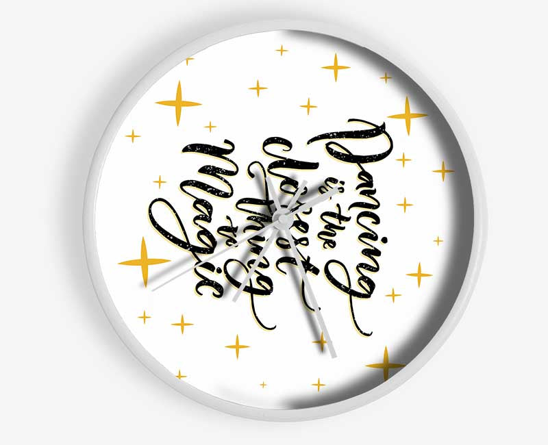Dancing Is The Closest Thing Clock - Wallart-Direct UK