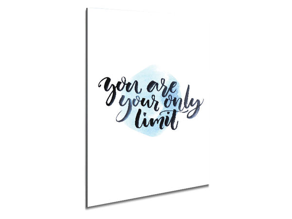 You Are Your Only Limit Metal Print