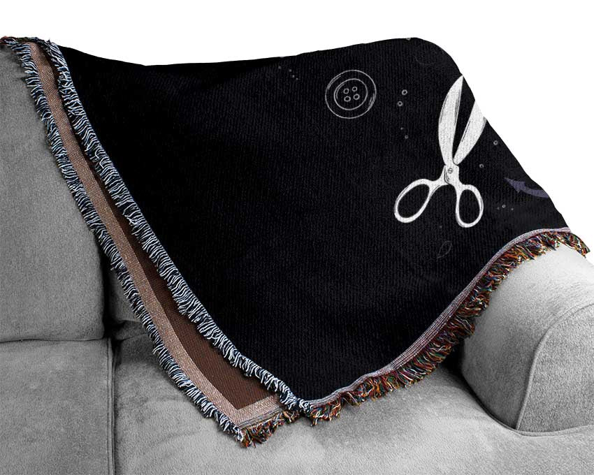 Handmade With Love Woven Blanket