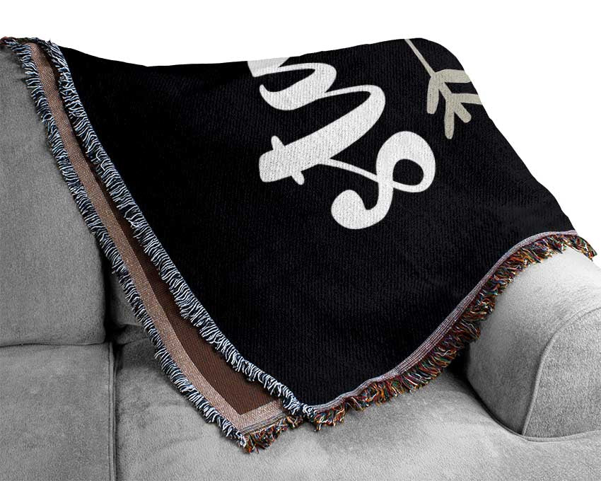 Stay Wild And Free Woven Blanket