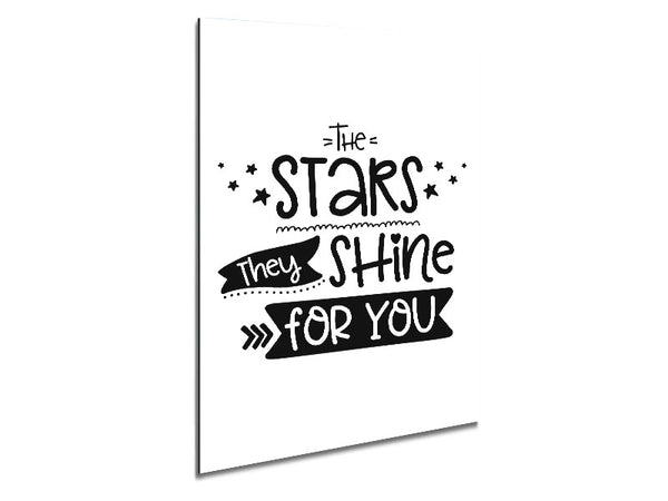 The Stars They Shine For You Metal Print