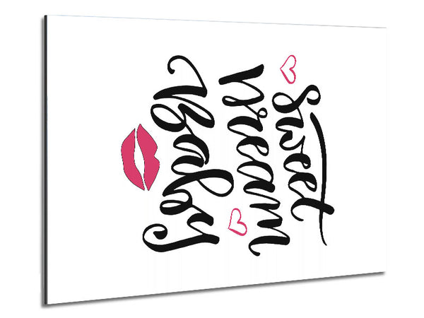 Sweet Dreams Baby 2 Metal Print