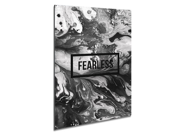 Fearless Metal Print