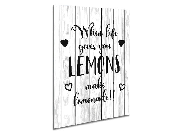 When Life Gives You Lemons 2 Metal Print