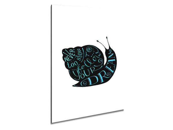 Never Too Slow Metal Print
