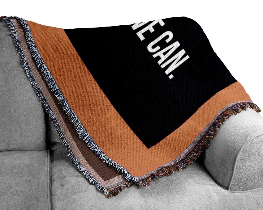 In Order To Succeed Woven Blanket