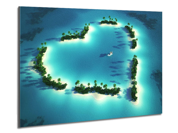 Honeymoon Bay Metal Print