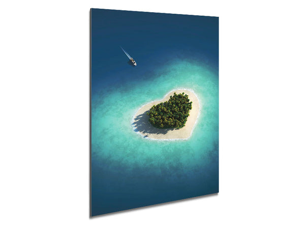 Lovers Island Metal Print