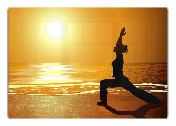 Yoga Sunset