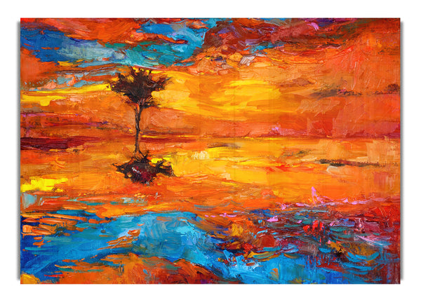 Reflections Of The Lonesome Tree