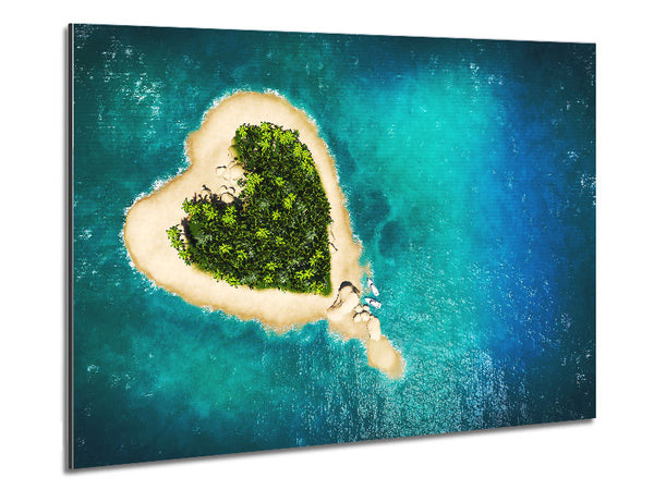 Love Island 2 Metal Print
