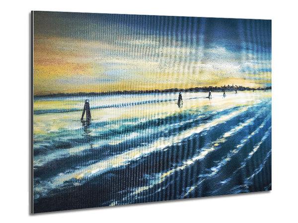 Ocean Blues 1 Metal Print