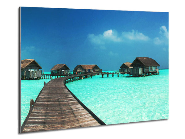 Honeymoon Retreat Metal Print