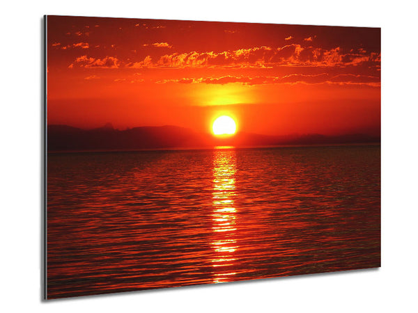 Red Paradise Metal Print