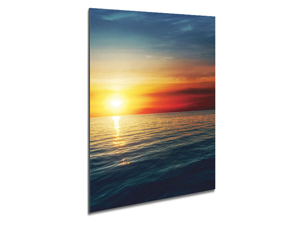 Sun Sparkle Metal Print