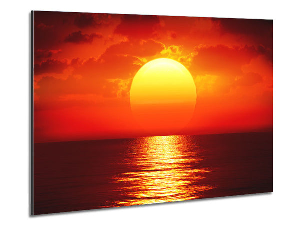 Fire Glow 2 Metal Print