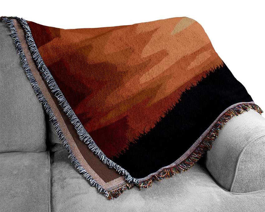 King Of The Jungle Sun Blaze Woven Blanket
