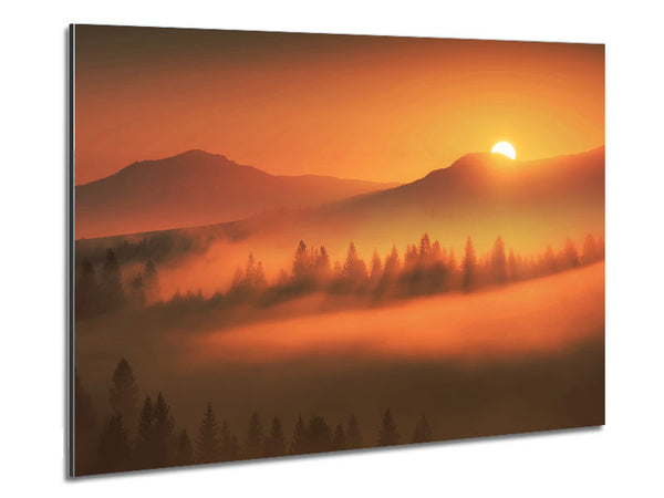 Sunrise Morning Glory Metal Print