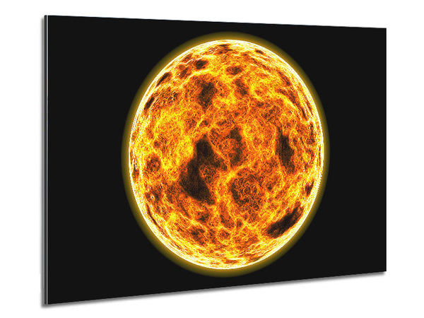 The Core Of The Blazing Sun Metal Print