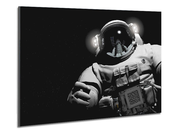 Spaceman Metal Print