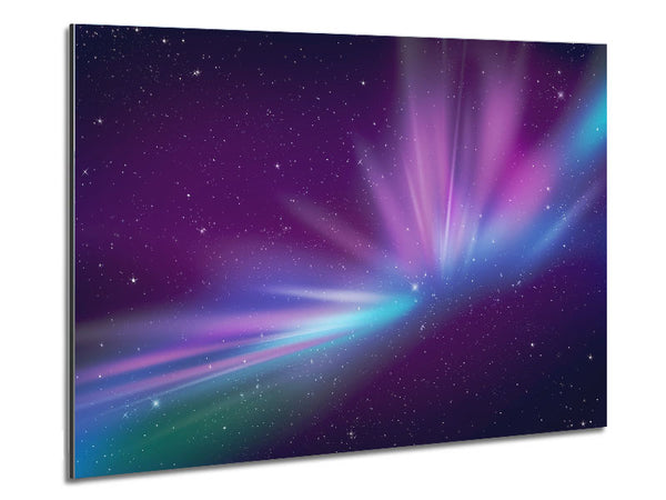 Northern Light Skies 1 Metal Print