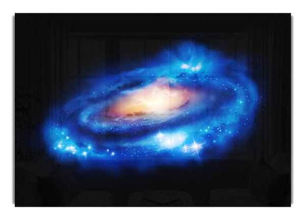 Blue Star Explosion