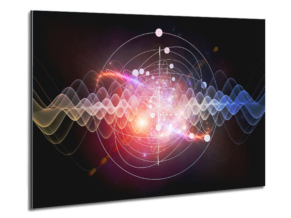 Vibration Of The Universe Metal Print