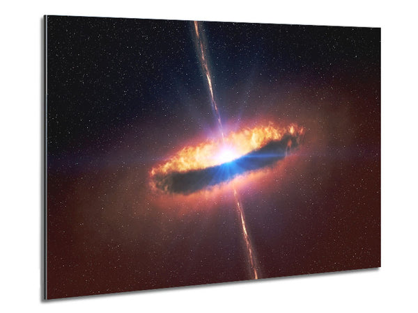 Star Explosion Metal Print