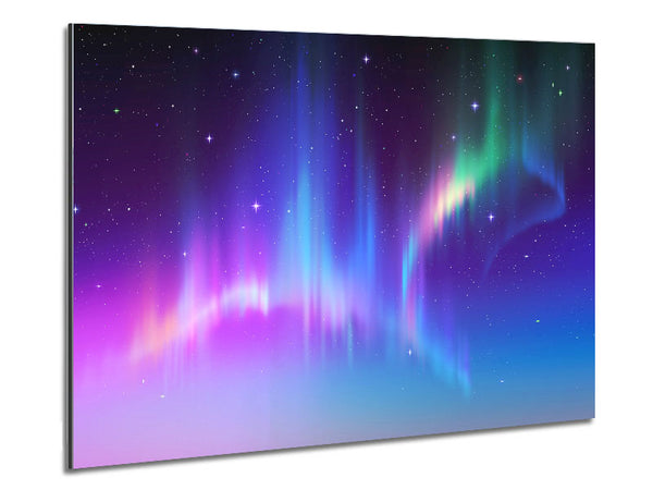 Northern Light Splendour Metal Print