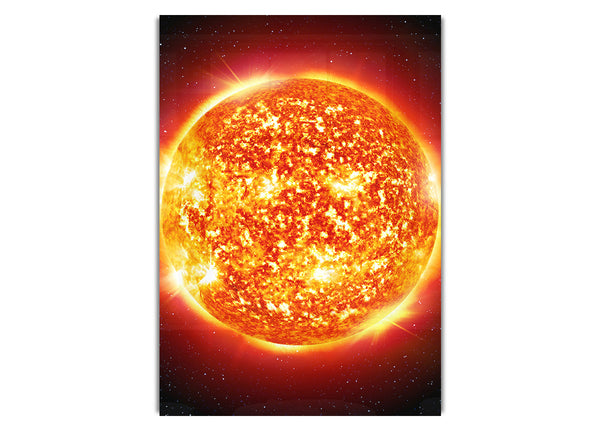 CloseUp Of The Fire Sun