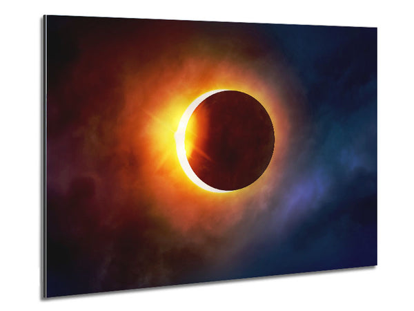Total Eclipse Metal Print