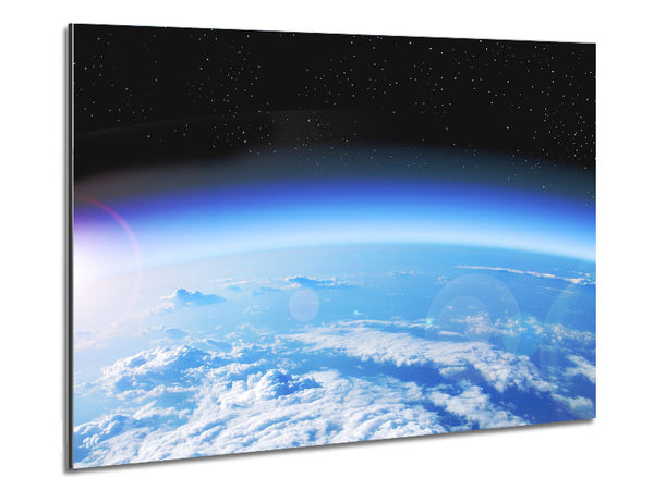 The Earths Energy Field Metal Print