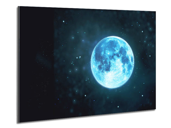 Blue Moon Metal Print
