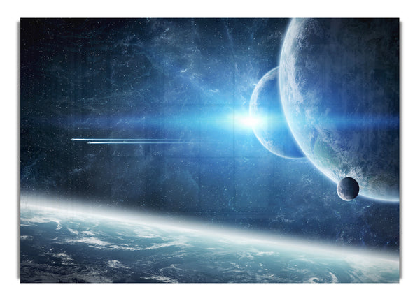 Ice Blue Planet