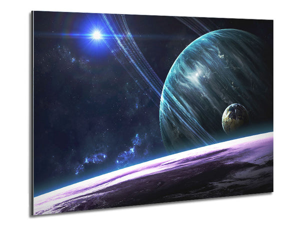 Stunning Planets In The Solar System Metal Print
