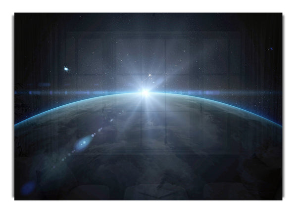Sun Glow Earth