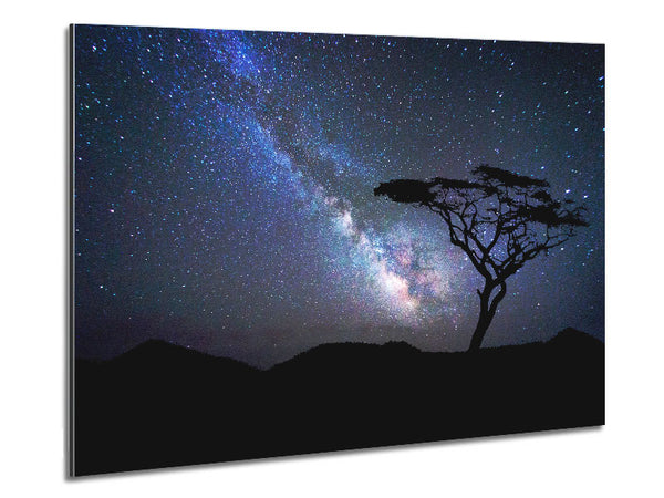 Stunning Star Night Sky Metal Print