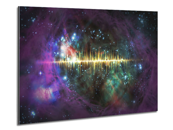 Vibration 1 Metal Print