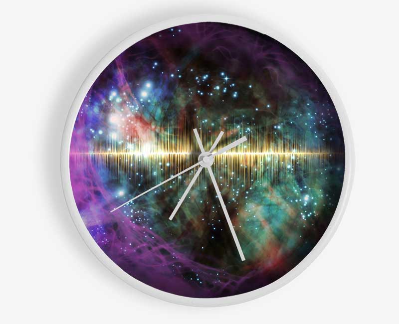 Vibration 1 Clock - Wallart-Direct UK