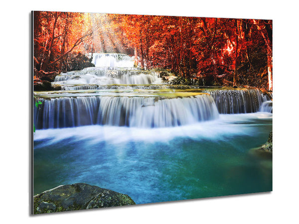 Sunrays Metal Print