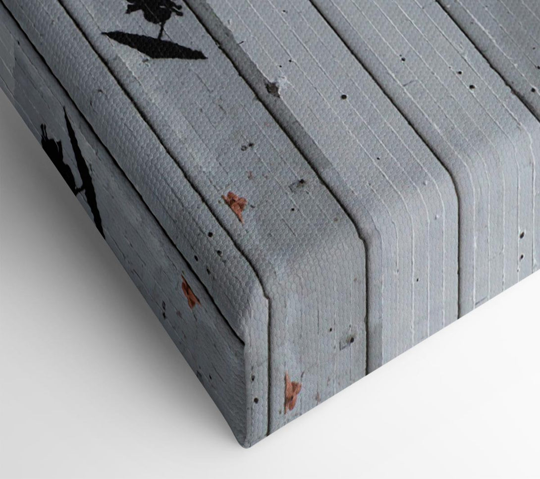  A Canvas Print of Banksy Geisha Bridge Canvas Art